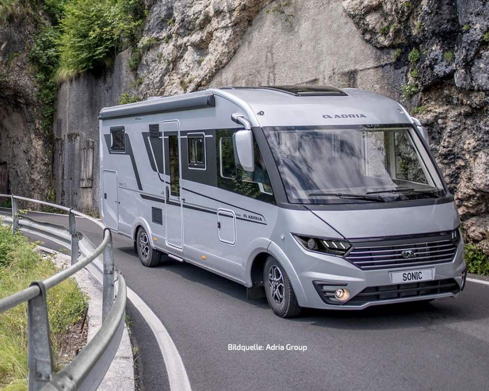 Adria Sonic 700 SL - 180 (Mj. 2026) bei Wika Wohnmobile in Gütersloh mieten.
